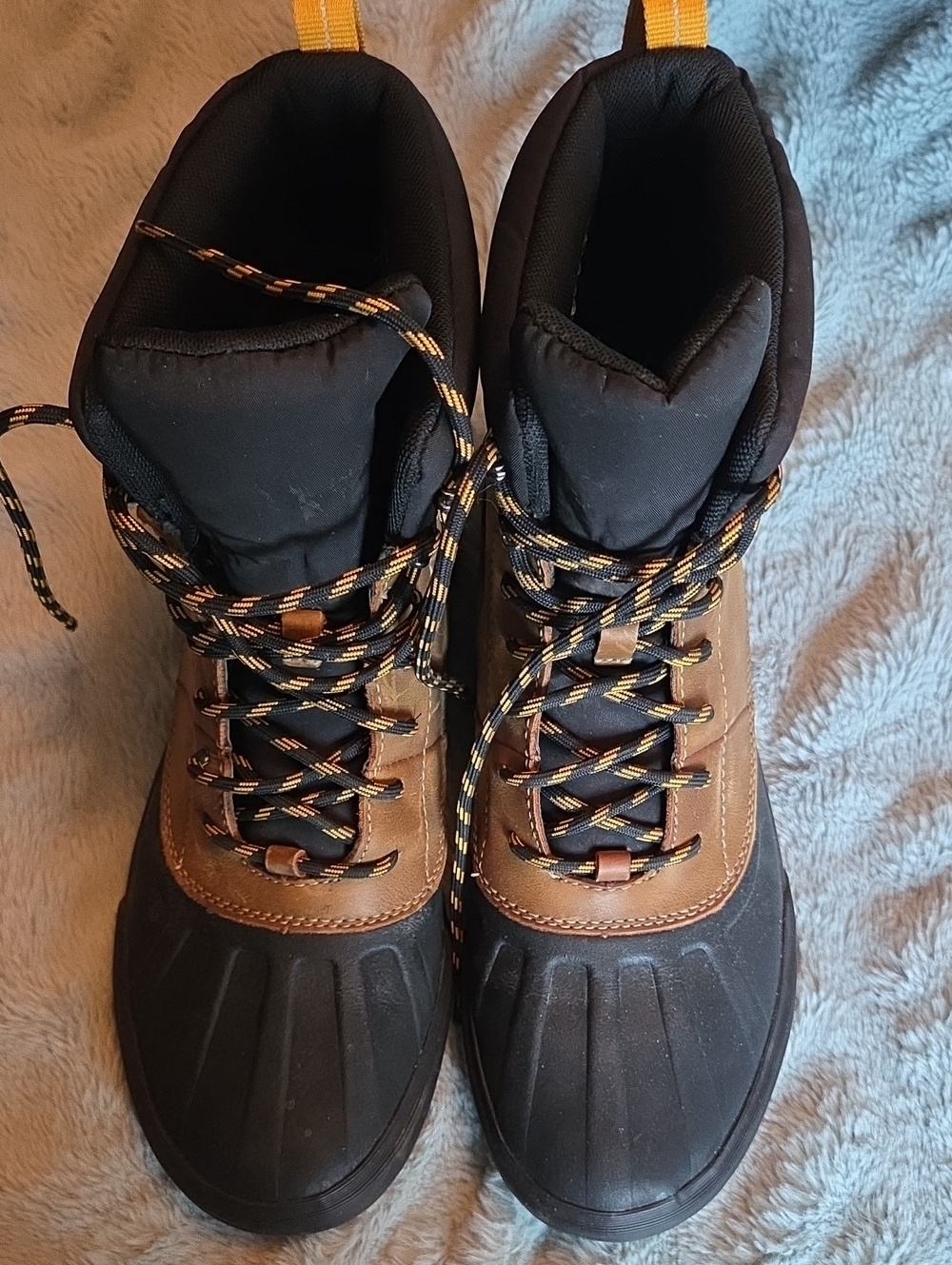 Men's Clarks Waterproof Outdoor Boots in Black and Brown